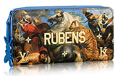 Louis Vuitton Jeff Koons cartera colección Masters Rubens