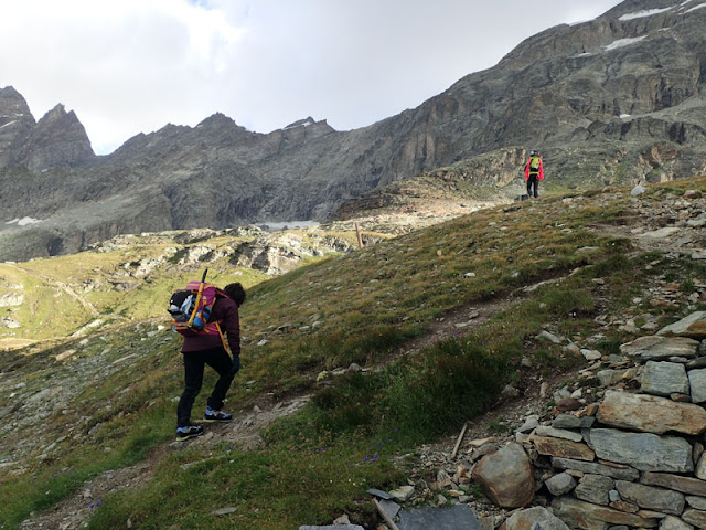 Salida del refugio