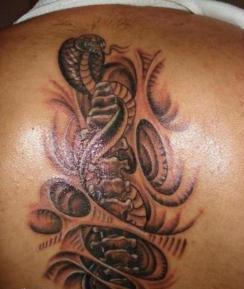 Japanese Tattoo Books Japanese Snake Tattoo on Sleeve