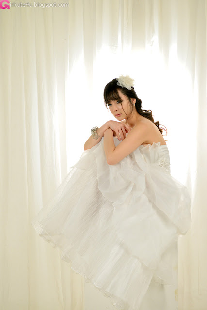 3 Im Ji Hye in Wedding Dress - very cute asian girl - girlcute4u.blogspot.com