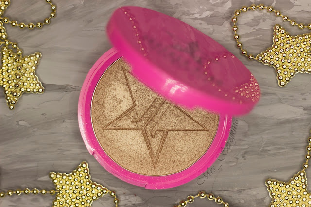 New year make-up 2018, step 15: Jeffree Star Skin Frost Siberian Gold