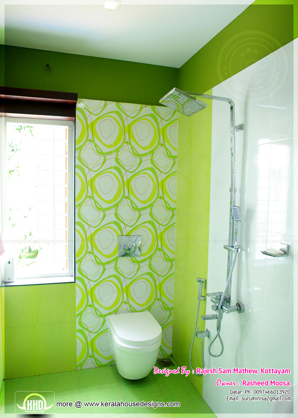 Kerala interior design with photos - Kerala home design and floor ...  ... Bathroom interior Bathroom interior