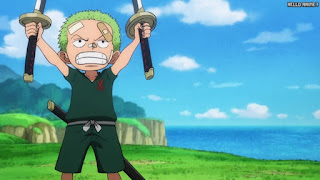 ワンピース アニメ 1060話 ロロノア・ゾロ 幼少期 Roronoa Zoro | ONE PIECE Episode 1060