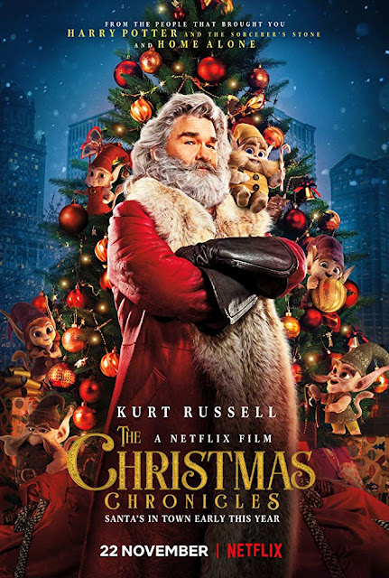 The Christmas Chronicles 2018 Netflix movie poster Kurt Russell