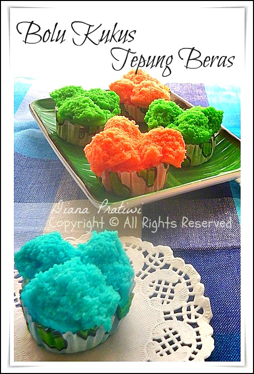 Welcome to Teawe's blog: Bolu Kukus Tepung Beras (Gluten Free)