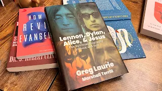 Review of Lennon, Dylan, Alice, & Jesus by Greg Laurie and Marshall Terrill. Photo and Review by Jeff McLain.