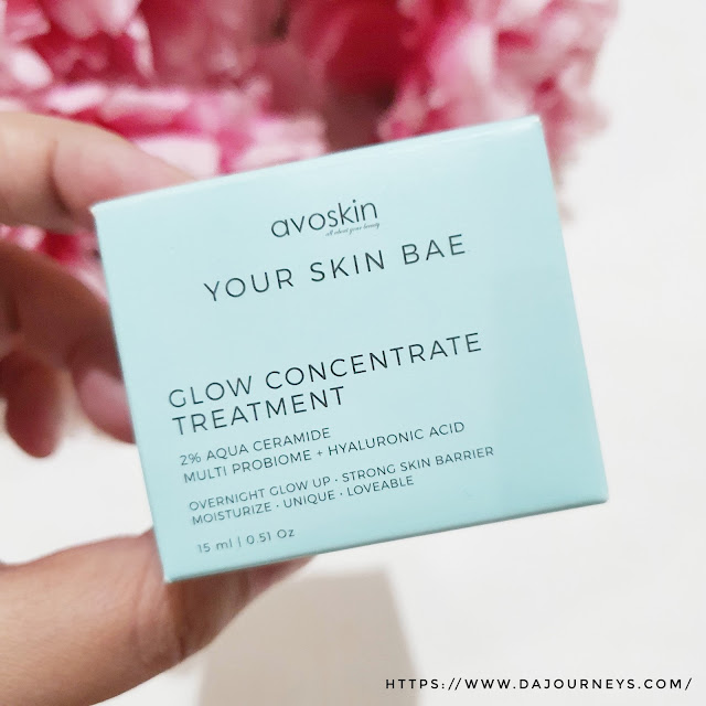 Review Avoskin Your Skin Bae Glow Concentrate Treatment 2% Aqua Ceramide + Multi Probiome + Hyaluronic Acid