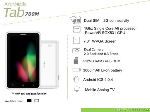 Arc Mobile Tab 700M Philippines Arc Mobile Tab 700M Philippines