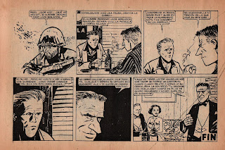Revista Frontera N°44 en el mes de noviembre de 1960. Con dibujos de Oscar Estévez y guión de H.G. Oesterheld.