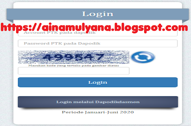   Cek INFO GTK v.2020, Semester 1 dan Semester 2 Tahun 2020 