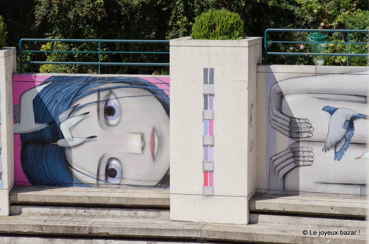 Paris - Belleville - street art - Seth