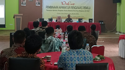 Bawaslu Gelar Rakor Pembinaan Aparatur Pengawas Pemilu