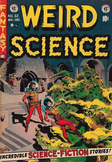 Cap'n's Comics: Weird Science #22 Cover by Wally Wood