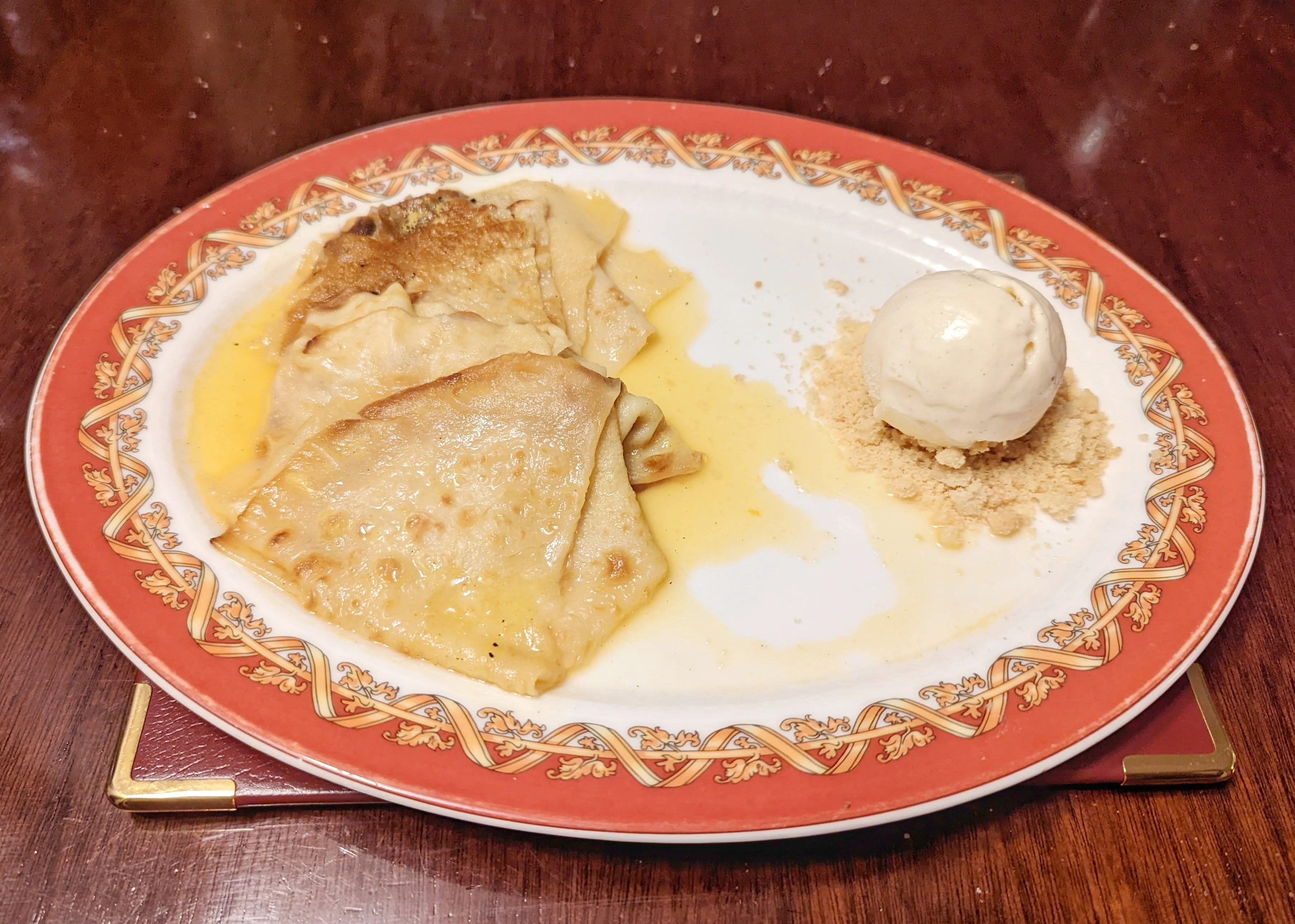 Crepes suzette