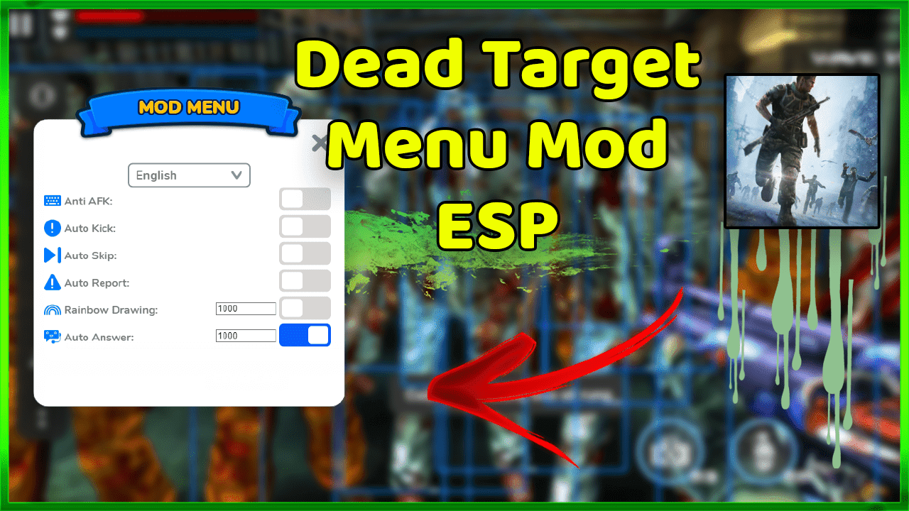 Dead Target 4.85.1 (Mod Menu, Auto, ESP, Vô Hạn Tài Nguyên)