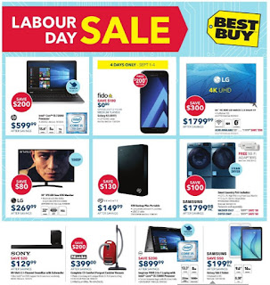 Best Buy Labour Day Sales September 1 - 7, 2017