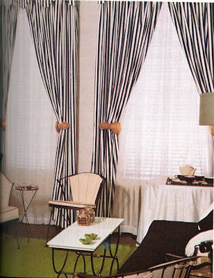 black and white curtains for living. A little more lack and white.