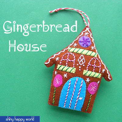 http://www.shinyhappyworld.com/2014/11/gingerbread-free-felt-christmas-ornament-pattern.html