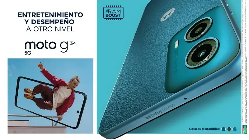 MOTOROLA MOTO G34 EN PERÚ OFICIAL