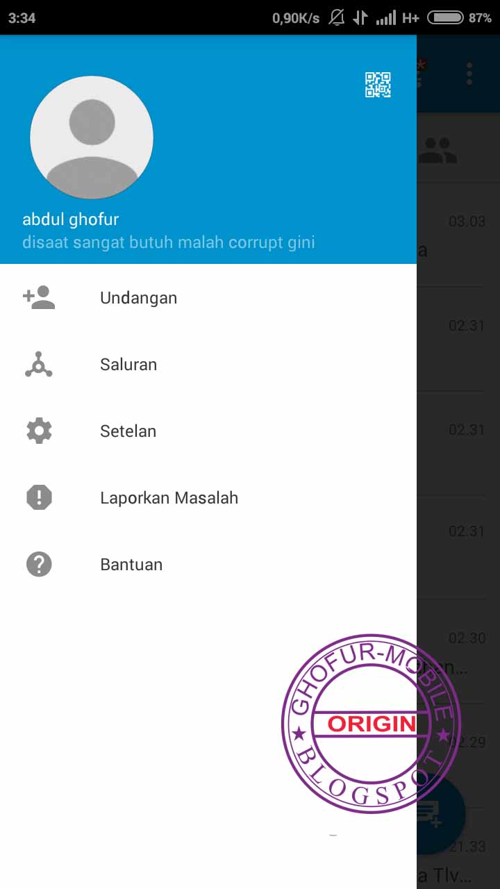 Bagaimana Cara Mengganti DP BBM Di Android Full Screen Sekedar