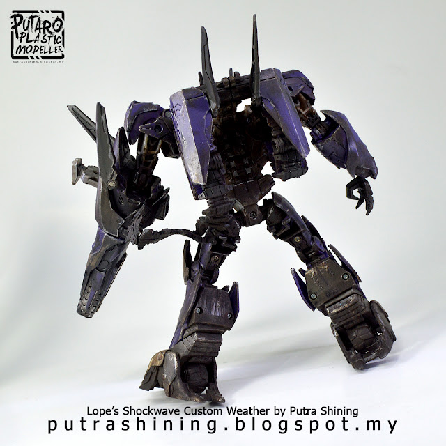 Transformers Prime Beast Hunters Voyager Class Shockwave Custom Weather by Putra Shining