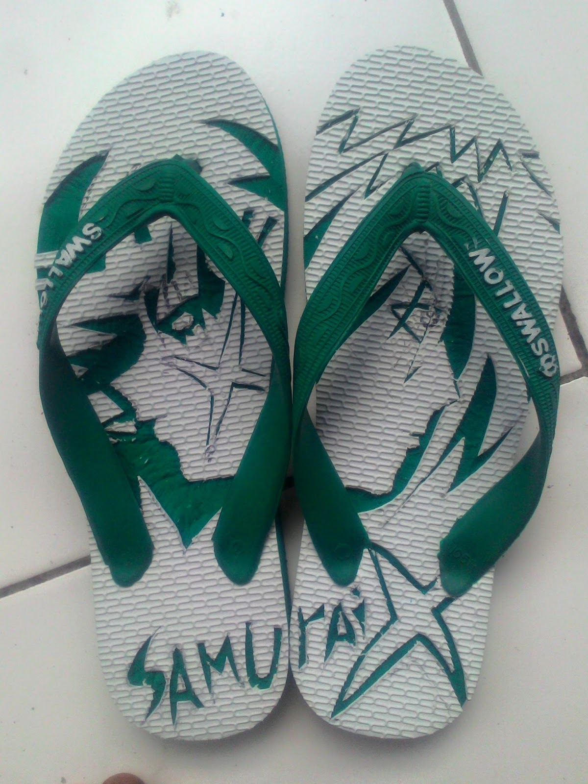  Sandal  Jepit Swallow  Motif  Ukiran  Kartun akriko com