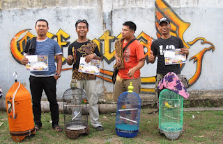 Juara I-IV lovebird Super Vip