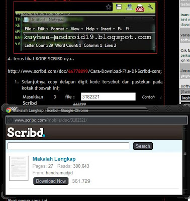 CARA DOWNLOAD DI SCRIBD GRATIS PALING MUDAH TERBARU