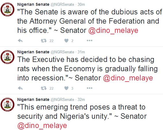 The executive has decided to be chasing rats when the economy is gradually falling into recession- Dino Melaye
