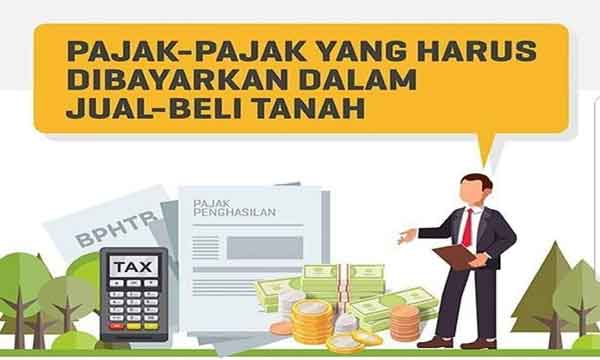 pajak yang harus dibayar dalam jual beli tanah