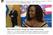 LIBERIAN Woman becomes U.S. citizen and changes her name to Oprah Winfrey