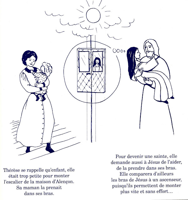 Sainte Thérèse de l'enfant Jésus de la Sainte Face - assenceur