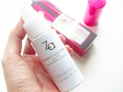  [REVIEW] ZA PERFECT SOLUTION YOUTH WHITENING SERUM