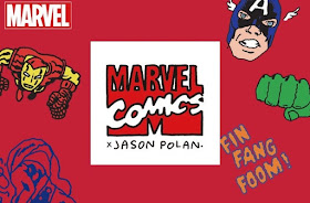 Marvel Comics T-Shirt Collection by Jason Polan x UNIQLO