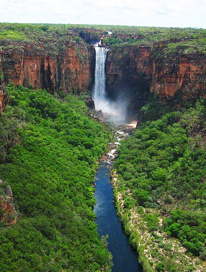 Kakadu National Park, Alligator Rivers Region, Northern Territory-Jim Jim Falls, Kakadu National Park,Kakadu, Australia 