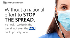 Stop the spread UK Govt Coronavirus advice 