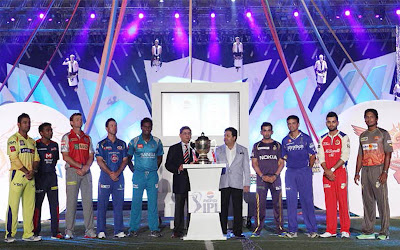 IPL Trophy All Teams Captains With Ipl Cup 