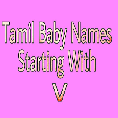 tamil baby boy names strarting with V