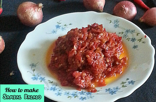 It is oft pose atop of fried vegetable such every bit brinjal HOW TO MAKE SAMBAL BALADO RECIPE