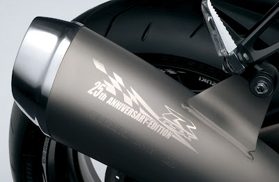 2010 Suzuki GSX-R1000Z 25th Anniversary Exhaust View