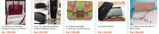 Harga tas furla authentic