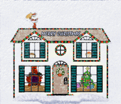 Christmas Home Clipart