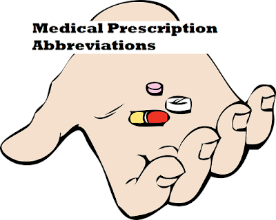 Medicine Prescription Abbreviations