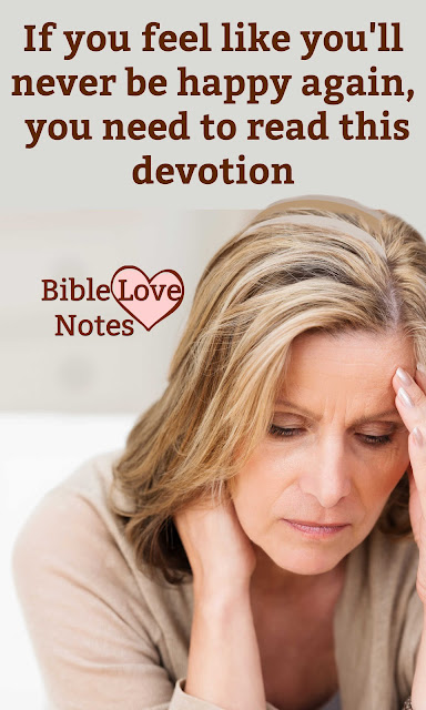 Sometimes we think we can't be happy until a situation changes. This 1-minute devotion addresses the Biblical attitude toward bad circumstances.