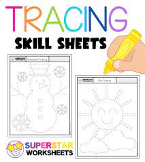 free Tracing for Preschoolers