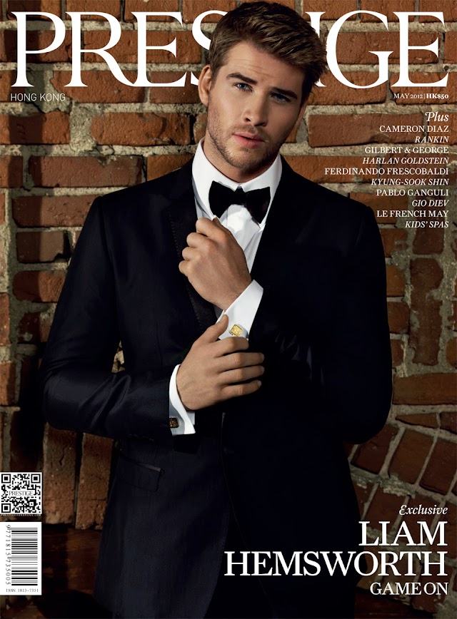 Liam Hemsworth dans le magazine Prestige