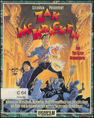 Zak McKracken C64 traducido al español (por Martín Bugallo)