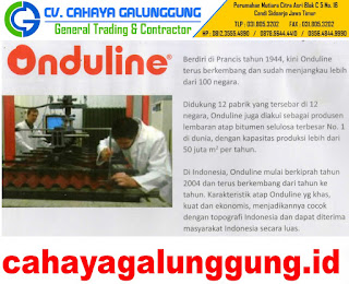 Atap Bitumen Onduline