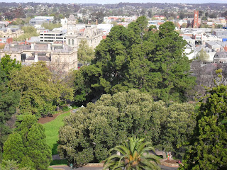 Rosalind Park, old Post Office, Shamrock Hotel, old Town Hall, St Paul's Cathedral