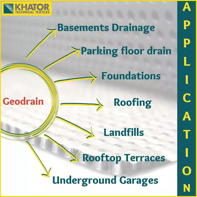 applications of non-woven geotextile